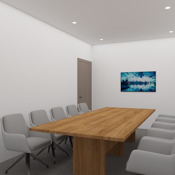 طاولة اجتماعات خشبية