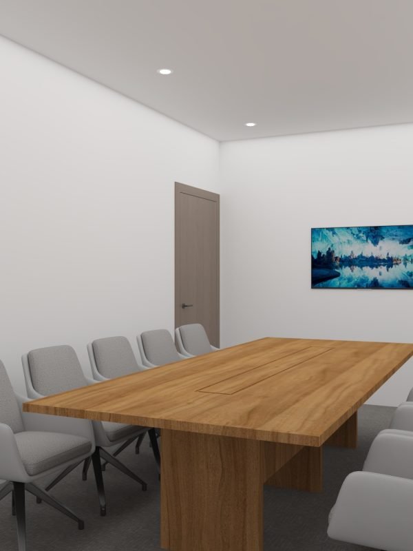 طاولة اجتماعات خشبية